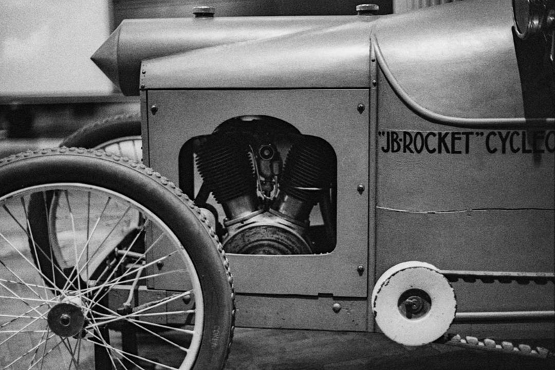 The “JB-Rocket” cycle car at the Henry Ford in Michigan. First time in the state (it’s where my wife grew up) but hey they like cars here!
